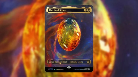 “The Cosmic Foil Soul Stone”: la carta MTG più rara e discussa dell’espansione Spider-Man