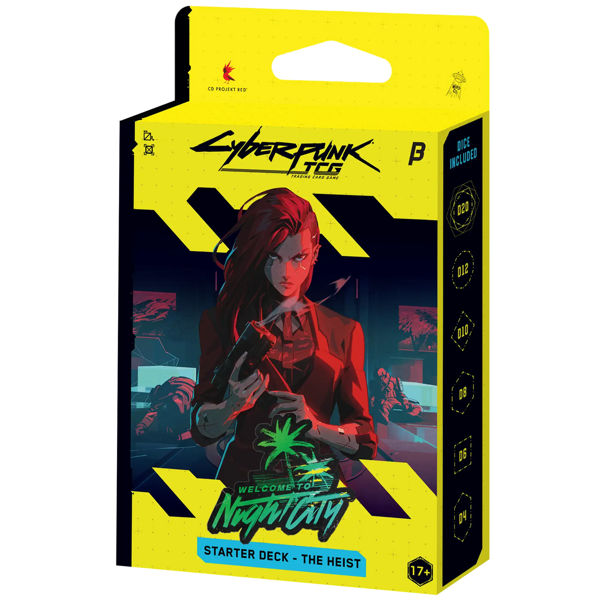 CYBERPUNK TCG - WELCOME TO NIGHT CITY - BETA STARTER DECK - THE HEIST - ENG