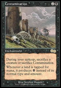 Contamination - Urza's Saga (Rare) [USG-123]