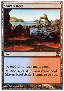 Shivan Reef - Ninth Edition (Rare) [9ED-324]