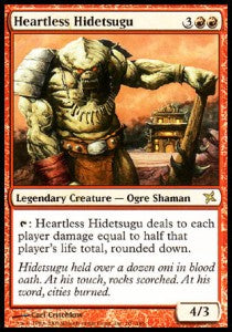 Heartless Hidetsugu - Betrayers of Kamigawa (Rare) [BOK-107]