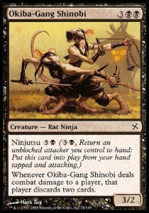 Okiba-Gang Shinobi - Betrayers of Kamigawa (Common) [BOK-76]