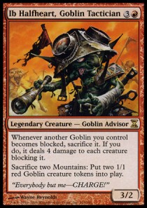 Ib Halfheart, Goblin Tactician - Time Spiral (Rare) [TSP-163]