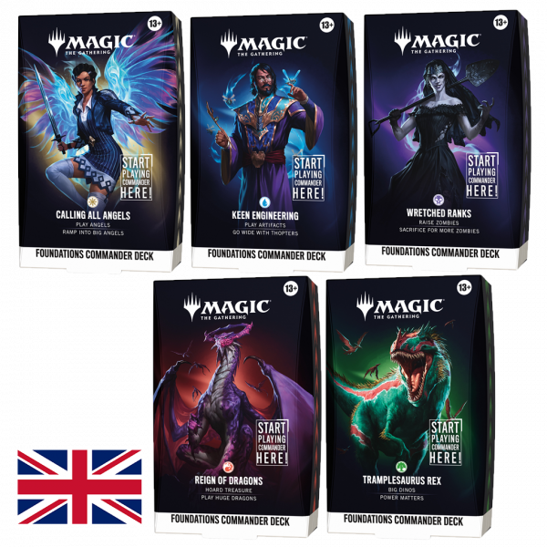 Magic: The Gathering Foundations | Commander Deckset (Versione Inglese)