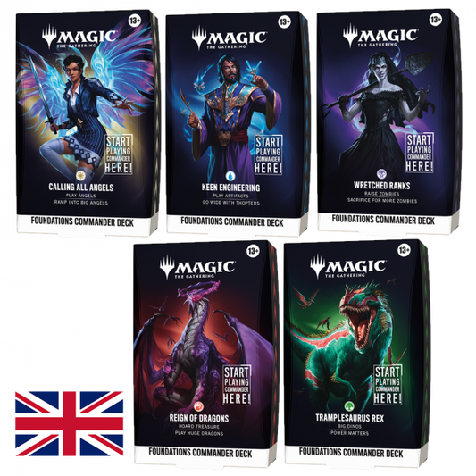 Magic: The Gathering Foundations | Commander Deckset (Versione Inglese)
