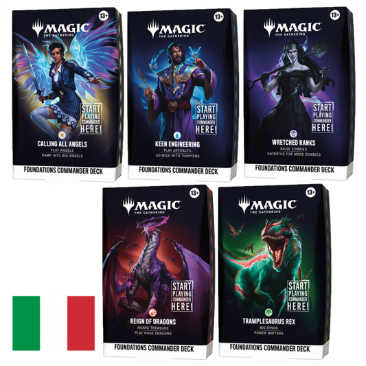 Magic: The Gathering Foundations | Commander Deckset (Versione Italiana)