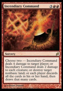Incendiary Command - Lorwyn (Rare) [LRW-179]