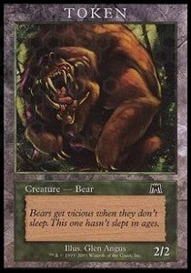 Bear Token (Green 2/2) (V.2) - Player Rewards Promos (Token) [MPR-39]
