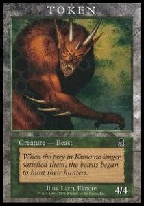 Beast Token (Green 4/4) - Player Rewards Promos (Token) [MPR-30]