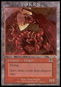 Dragon Token (Red 5/5) - Player Rewards Promos (Token) [MPR-35]
