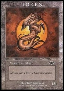 Sliver Token (Colorless 1/1) - Player Rewards Promos (Token) [MPR-38]