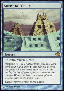 Ancestral Vision - Duel Decks: Jace vs. Chandra (Rare) [DD2-21]