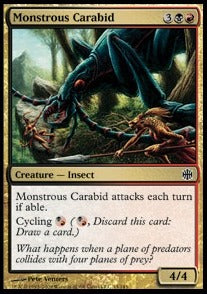Monstrous Carabid - Alara Reborn (Common) [ARB-43]