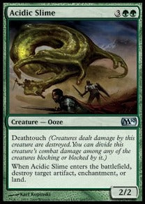 Acidic Slime - Magic 2010 (Uncommon) [M10-165]