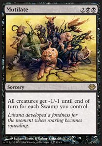 Mutilate - Duel Decks: Garruk vs. Liliana (Rare) [DDD-55]