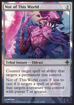 Not of This World - Rise of the Eldrazi (Uncommon) [ROE-8]