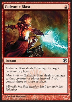 Galvanic Blast - Scars of Mirrodin (Common) [SOM-91]