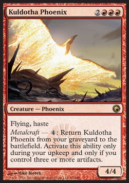 Kuldotha Phoenix - Scars of Mirrodin (Rare) [SOM-95]