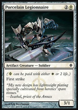 Porcelain Legionnaire - New Phyrexia (Common) [NPH-19]