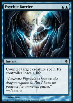 Psychic Barrier - New Phyrexia (Common) [NPH-43]