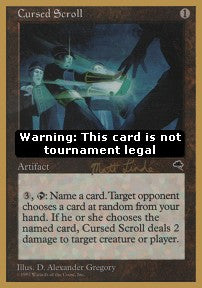 Cursed Scroll - WCD 1999: Matt Linde (Special)
