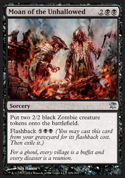 Moan of the Unhallowed - Innistrad (Uncommon) [ISD-109]