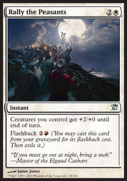 Rally the Peasants - Innistrad (Uncommon) [ISD-28]