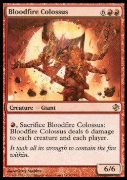 Bloodfire Colossus - Duel Decks: Venser vs. Koth (Rare) [DDI-62]