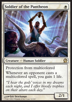 Soldier of the Pantheon - Theros (Rare) [THS-32]