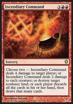 Incendiary Command - Commander 2013 (Rare) [C13-113]