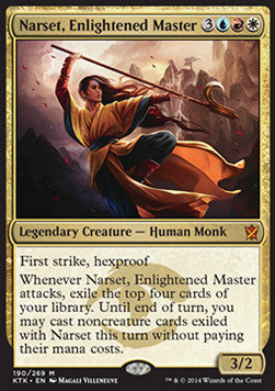 Narset, Enlightened Master - Khans of Tarkir (Mythic) [KTK-190]