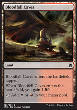 Bloodfell Caves - Khans of Tarkir (Common) [KTK-229]