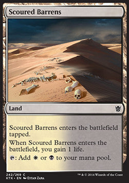 Scoured Barrens - Khans of Tarkir (Common) [KTK-242]