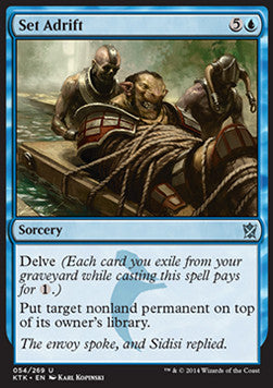 Set Adrift - Khans of Tarkir (Uncommon) [KTK-54]