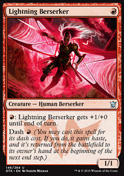 Lightning Berserker - Dragons of Tarkir (Uncommon) [DTK-146]