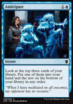 Anticipate - Dragons of Tarkir (Common) [DTK-45]