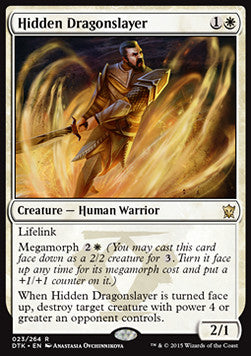 Hidden Dragonslayer - Dragons of Tarkir (Rare) [DTK-23]