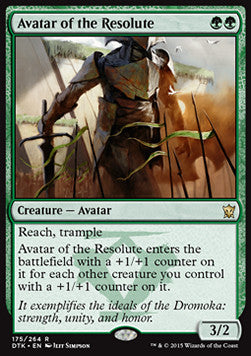 Avatar of the Resolute - Dragons of Tarkir (Rare) [DTK-175]