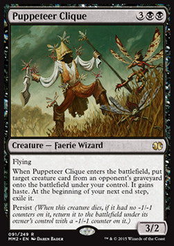 Puppeteer Clique - Modern Masters 2015 (Rare) [MM2-91]