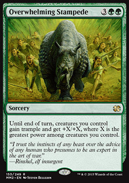 Overwhelming Stampede - Modern Masters 2015 (Rare) [MM2-153]