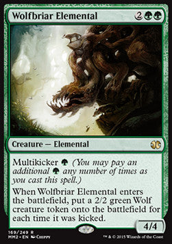 Wolfbriar Elemental - Modern Masters 2015 (Rare) [MM2-169]