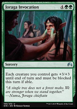 Joraga Invocation - Magic Origins (Uncommon) [ORI-183]