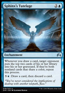 Sphinx's Tutelage - Magic Origins (Uncommon) [ORI-76]