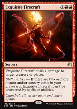 Exquisite Firecraft - Magic Origins (Rare) [ORI-143]