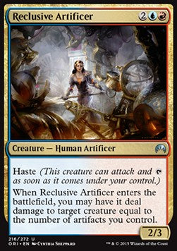 Reclusive Artificer - Magic Origins (Uncommon) [ORI-216]