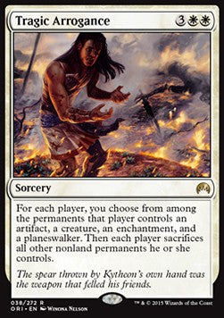 Tragic Arrogance - Magic Origins (Rare) [ORI-38]