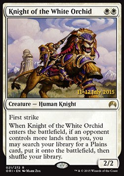Knight of the White Orchid - Magic Origins: Promos (Rare) [PORI-21]