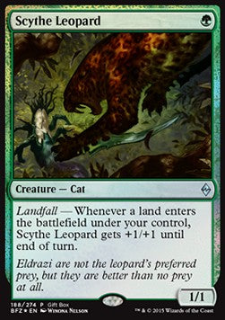 Scythe Leopard - Battle for Zendikar: Promos (Uncommon) [PBFZ-188]