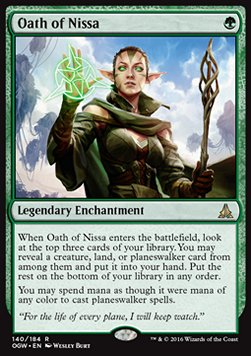 Oath of Nissa - Oath of the Gatewatch (Rare) [OGW-140]
