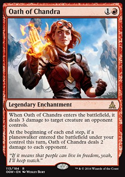 Oath of Chandra - Oath of the Gatewatch (Rare) [OGW-113]